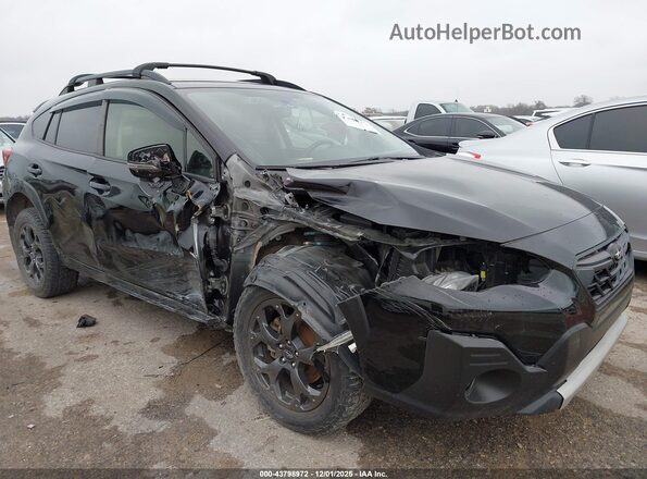JF2GTHRC4NH239756 2022 SUBARU CROSSTREK Black Widok z przodu