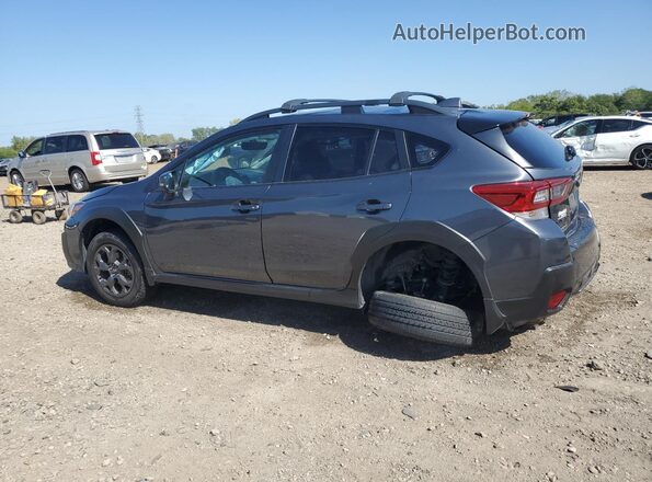 JF2GTHRC9PH200616 2023 SUBARU CROSSTREK Gray Trasero izquierdo