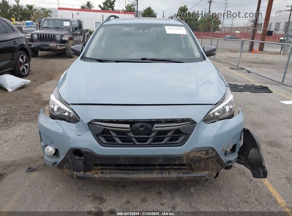 JF2GTHSC0NH203637 2022 SUBARU CROSSTREK Синий Вид щитка приборов