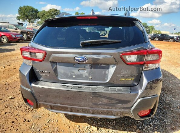 JF2GTHSC2NH218818 2022 SUBARU CROSSTREK Gray Widok z tyłu
