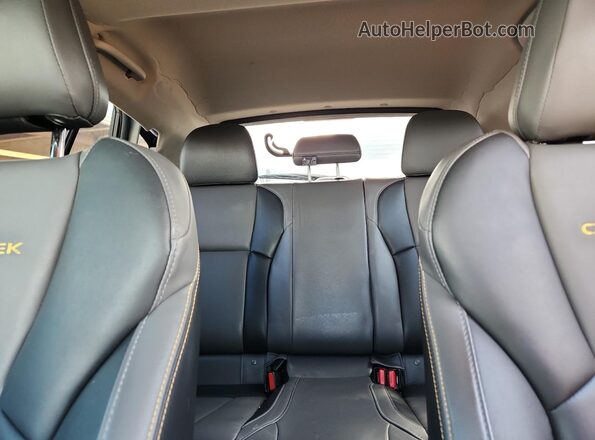 JF2GTHSC2NH218818 2022 SUBARU CROSSTREK Gray Widok tylnych siedzeń