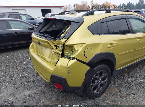 JF2GTHSC3NH263458 2022 SUBARU CROSSTREK Green Front view