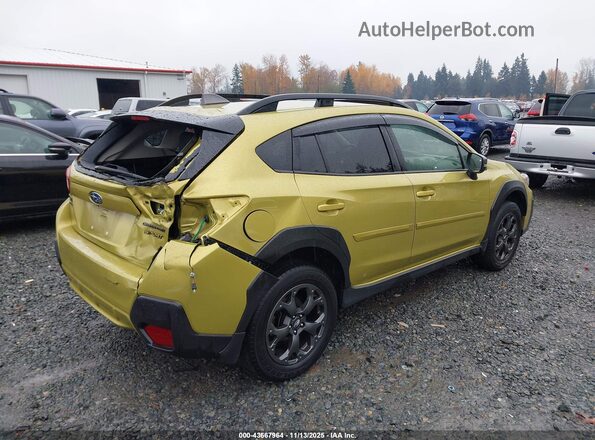 JF2GTHSC3NH263458 2022 SUBARU CROSSTREK Green Rear right