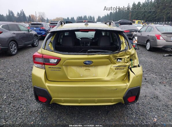 JF2GTHSC3NH263458 2022 SUBARU CROSSTREK Green 