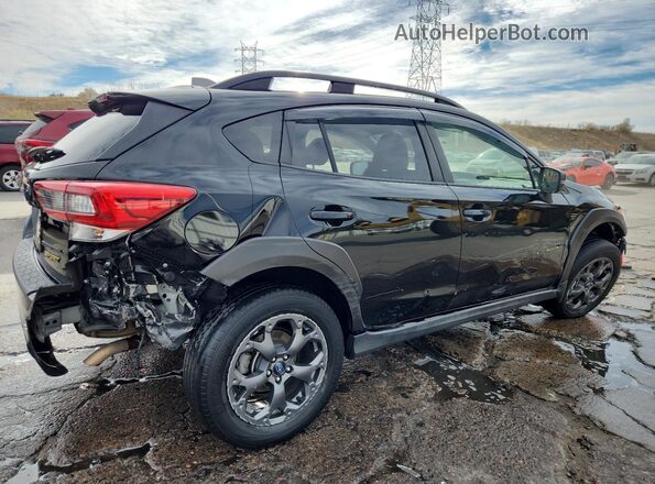 JF2GTHSC4MH233593 2021 SUBARU CROSSTREK Black 