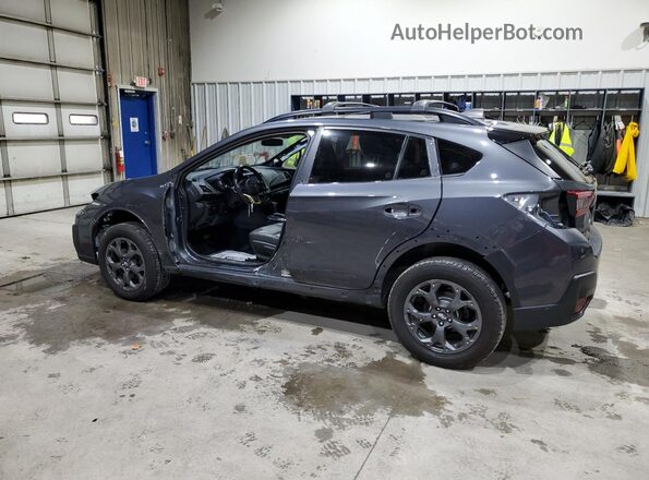 JF2GTHSC4NH209893 2022 SUBARU CROSSTREK Charcoal Trasero izquierdo