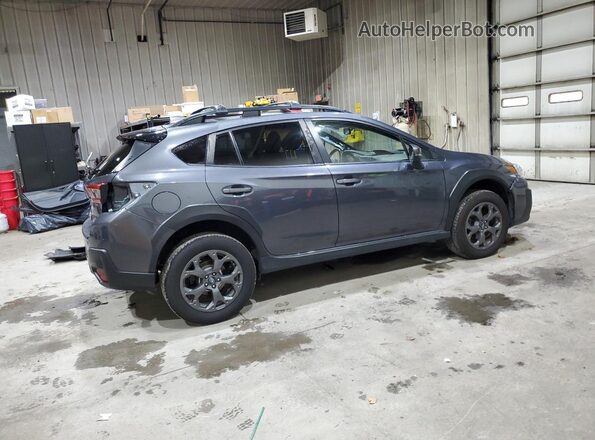 JF2GTHSC4NH209893 2022 SUBARU CROSSTREK Charcoal Trasero derecho