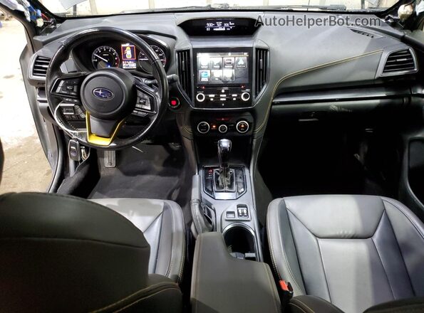 JF2GTHSC4NH209893 2022 SUBARU CROSSTREK Charcoal Vista del salpicadero