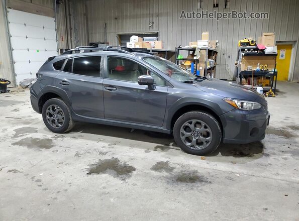JF2GTHSC4NH209893 2022 SUBARU CROSSTREK Charcoal Delantero derecho