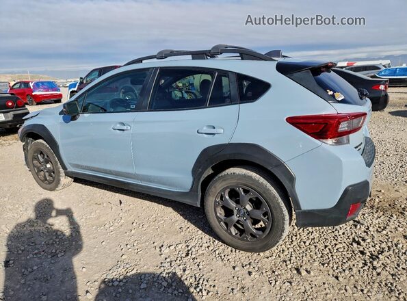 JF2GTHSC4NH221185 2022 SUBARU CROSSTREK Blue უკანა მარცხენა