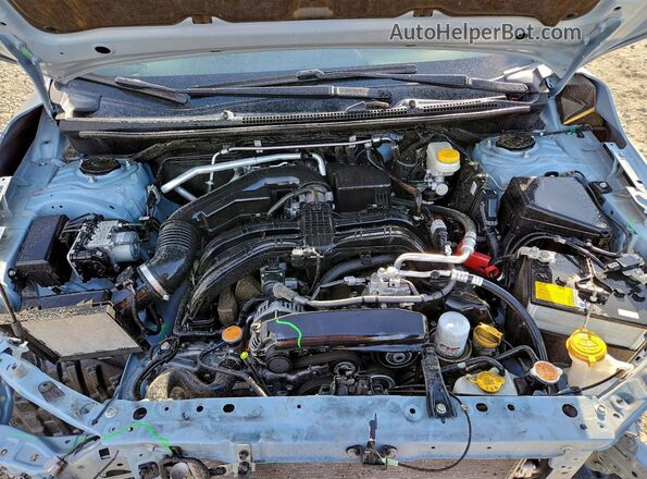 JF2GTHSC4NH221185 2022 SUBARU CROSSTREK Blue უკანა სალონის ხედი