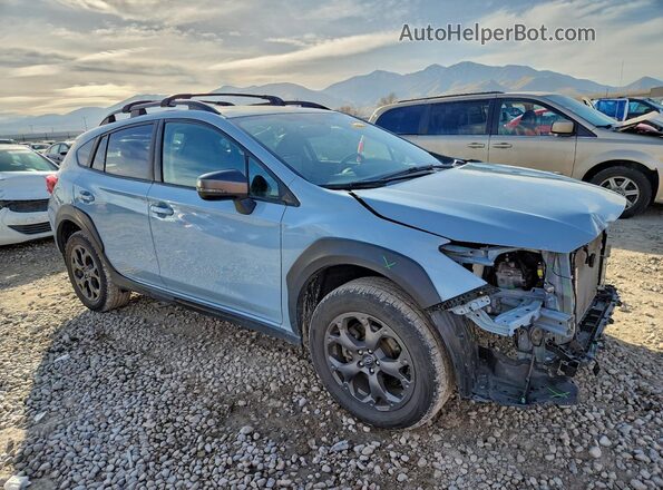 JF2GTHSC4NH221185 2022 SUBARU CROSSTREK Blue წინა მარჯვენა