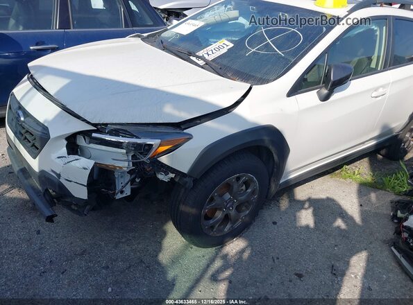 JF2GTHSC5MH652696 2021 SUBARU CROSSTREK White Przód lewy