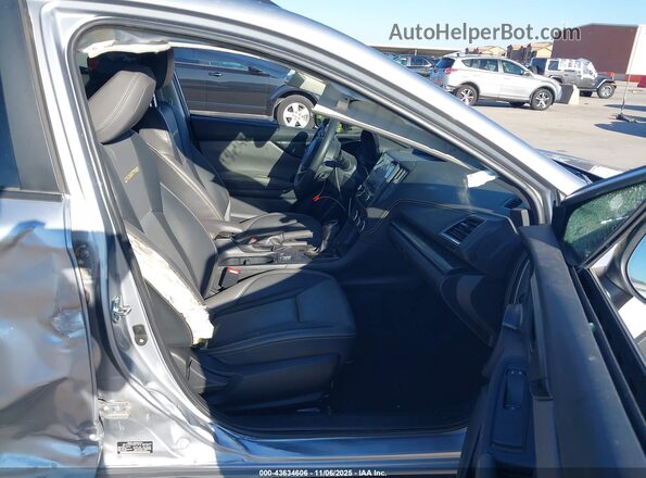 JF2GTHSC6NH278276 2022 SUBARU CROSSTREK Silver Front interior view