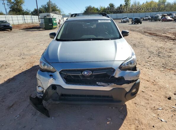JF2GTHSC6NH281629 2022 SUBARU CROSSTREK Silver Widok z przodu