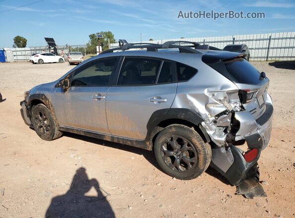 JF2GTHSC6NH281629 2022 SUBARU CROSSTREK Silver Tył lewy