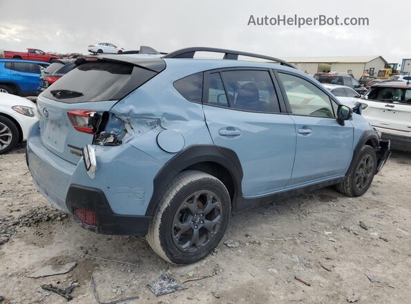 JF2GTHSC6PH242980 2023 SUBARU CROSSTREK Синий Задняя правая четверть