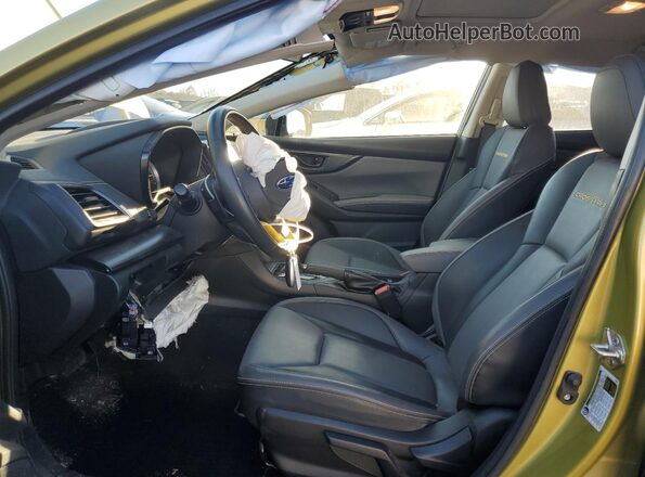 JF2GTHSC8NH272589 2022 SUBARU CROSSTREK Green წინა სალონის ხედი