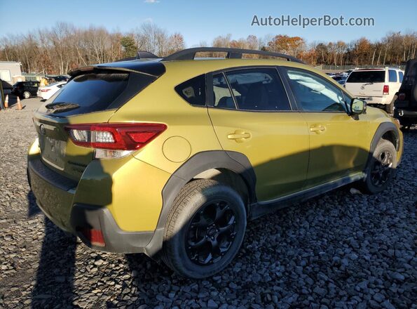JF2GTHSC8NH272589 2022 SUBARU CROSSTREK Green უკანა მარჯვენა
