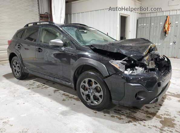JF2GTHSC8PH224285 2023 SUBARU CROSSTREK Black Передня права чверть