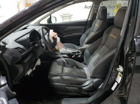 JF2GTHSC8PH224285 2023 SUBARU CROSSTREK Black Вид салону спереду