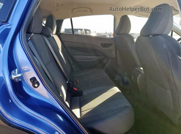 JF2GUABC1SH221094 2025 SUBARU CROSSTREK Blue Vista interior trasera