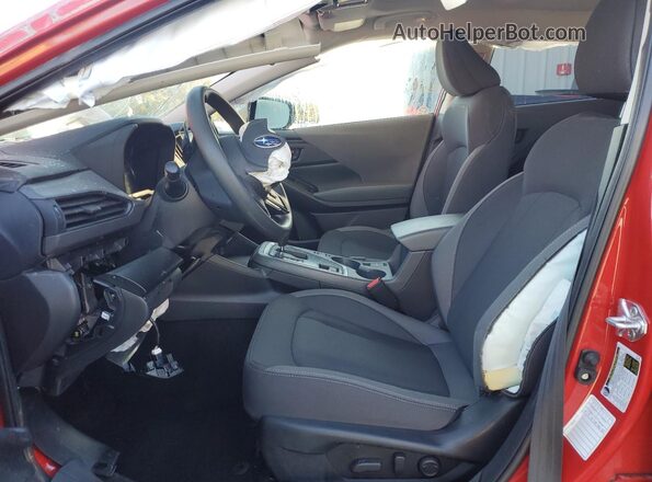 JF2GUHDC7S8232428 2025 SUBARU CROSSTREK Red Vista interior delantera