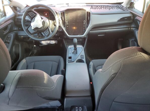 JF2GUHDC7S8232428 2025 SUBARU CROSSTREK Red Vista del salpicadero