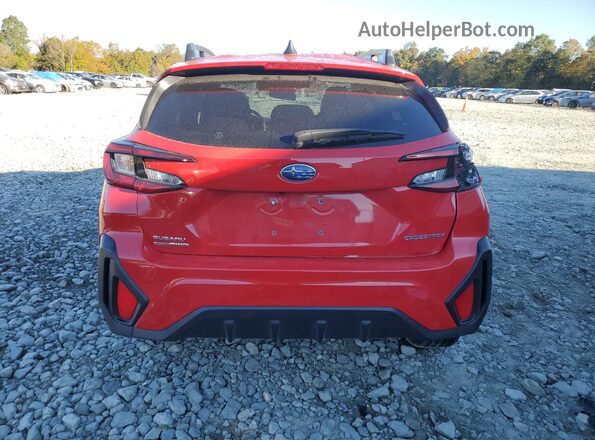 JF2GUHDC7S8232428 2025 SUBARU CROSSTREK Red Vista trasera