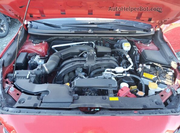 JF2GUHDC7S8232428 2025 SUBARU CROSSTREK Red Vista interior trasera