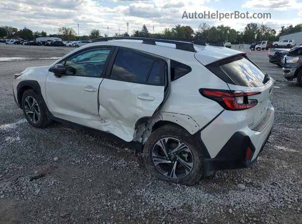 JF2GUHDC9S8220717 2025 SUBARU CROSSTREK White Задня ліва чверть