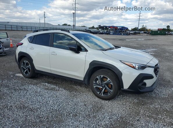JF2GUHDC9S8220717 2025 SUBARU CROSSTREK White Передня права чверть
