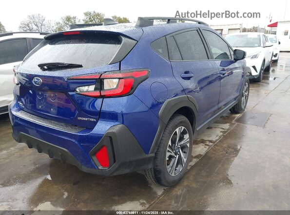 JF2GUHDCXS8254732 2025 SUBARU CROSSTREK Синий Задняя правая четверть