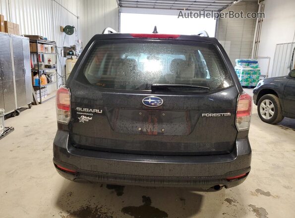 JF2SJABC1JH449825 2018 SUBARU FORESTER 2.5 Gray უკანა ხედი