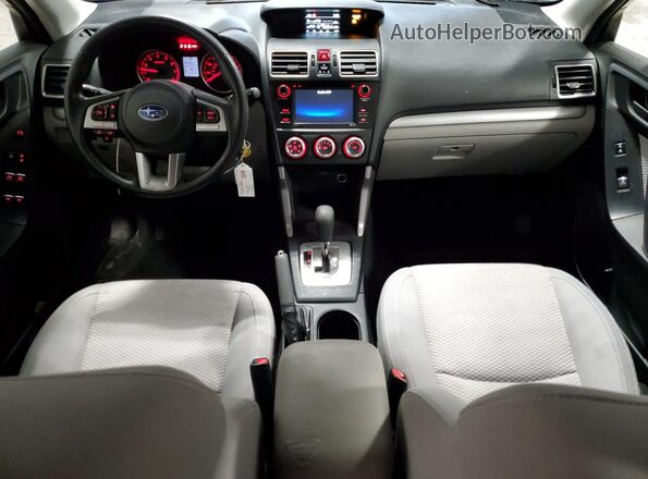 JF2SJABC1JH449825 2018 SUBARU FORESTER 2.5 Gray წინა პანელის ხედი