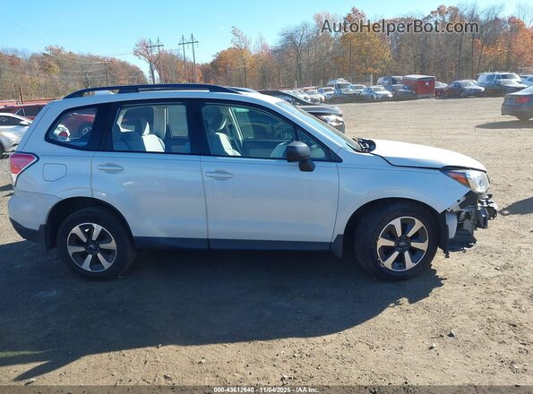 JF2SJABC6JH607768 2018 SUBARU FORESTER 2.5 White 