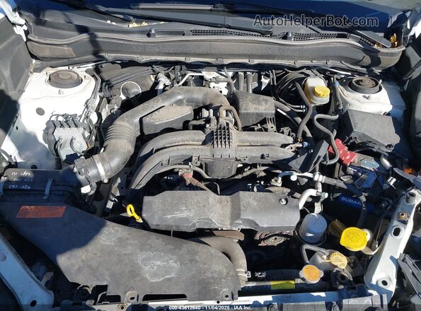JF2SJABC6JH607768 2018 SUBARU FORESTER 2.5 White 