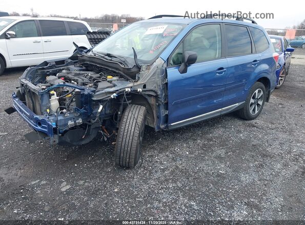 JF2SJABC7JH592066 2018 SUBARU FORESTER 2.5 Blue 