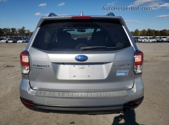 JF2SJALC2HH407768 2017 SUBARU FORESTER 2.5 Silver უკანა ხედი