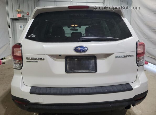 JF2SJARC1JH433050 2018 SUBARU FORESTER 2.5 White 