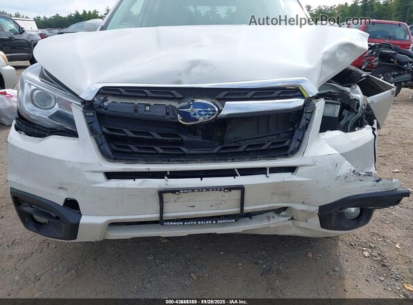 JF2SJARC9JH468838 2018 SUBARU FORESTER 2.5 White Front view