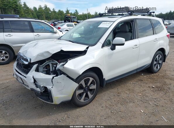 JF2SJARC9JH468838 2018 SUBARU FORESTER 2.5 White Front left