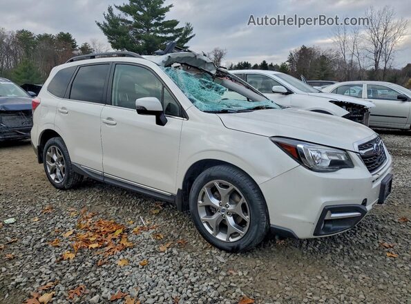 JF2SJATCXHH593785 2017 SUBARU FORESTER 2.5I TO White Przód prawy