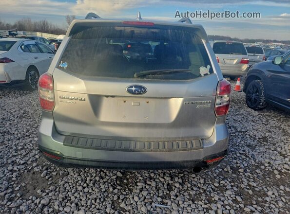 JF2SJAVC8GH560912 2016 SUBARU FORESTER 2.5I TO Silver უკანა ხედი