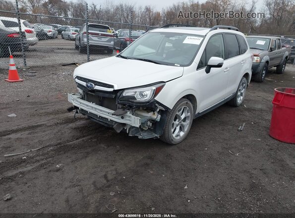 JF2SJAWC9HH808164 2017 SUBARU FORESTER 2.5I TO Белый Передняя левая четверть