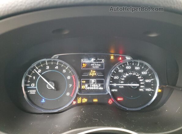 JF2SJAWCXHH456843 2017 SUBARU FORESTER 2.5I TO Blue Vista del cuadro de instrumentos