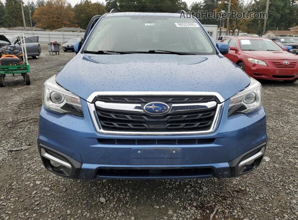 JF2SJAWCXHH456843 2017 SUBARU FORESTER 2.5I TO Blue Vista frontal