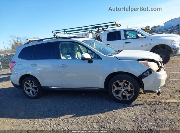 JF2SJAXC5GH520915 2016 SUBARU FORESTER 2.5I TO White Widok wnętrza z tyłu