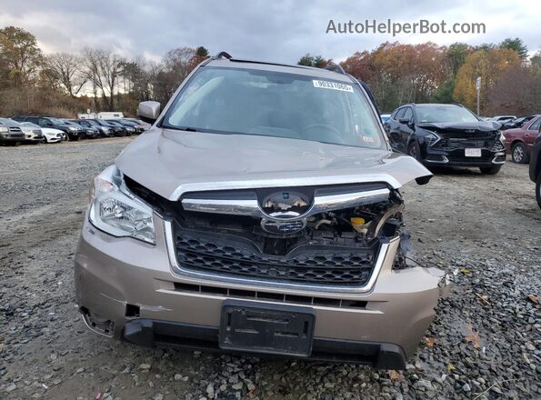 JF2SJAXC7GH426762 2016 SUBARU FORESTER 2.5I TO Бежевый Вид спереди