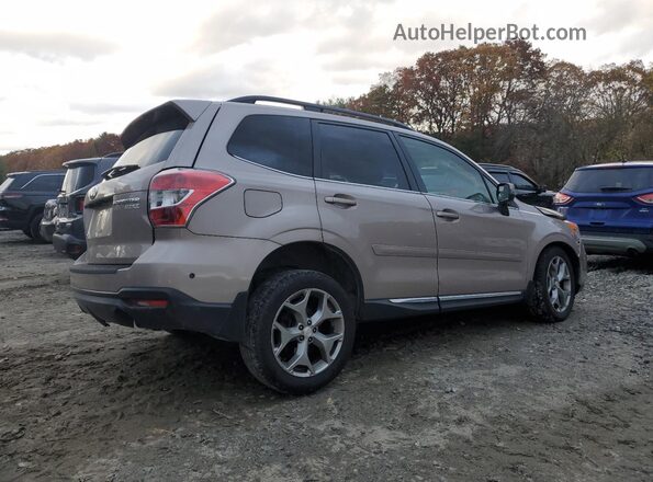 JF2SJAXC7GH426762 2016 SUBARU FORESTER 2.5I TO Бежевый Задняя правая четверть